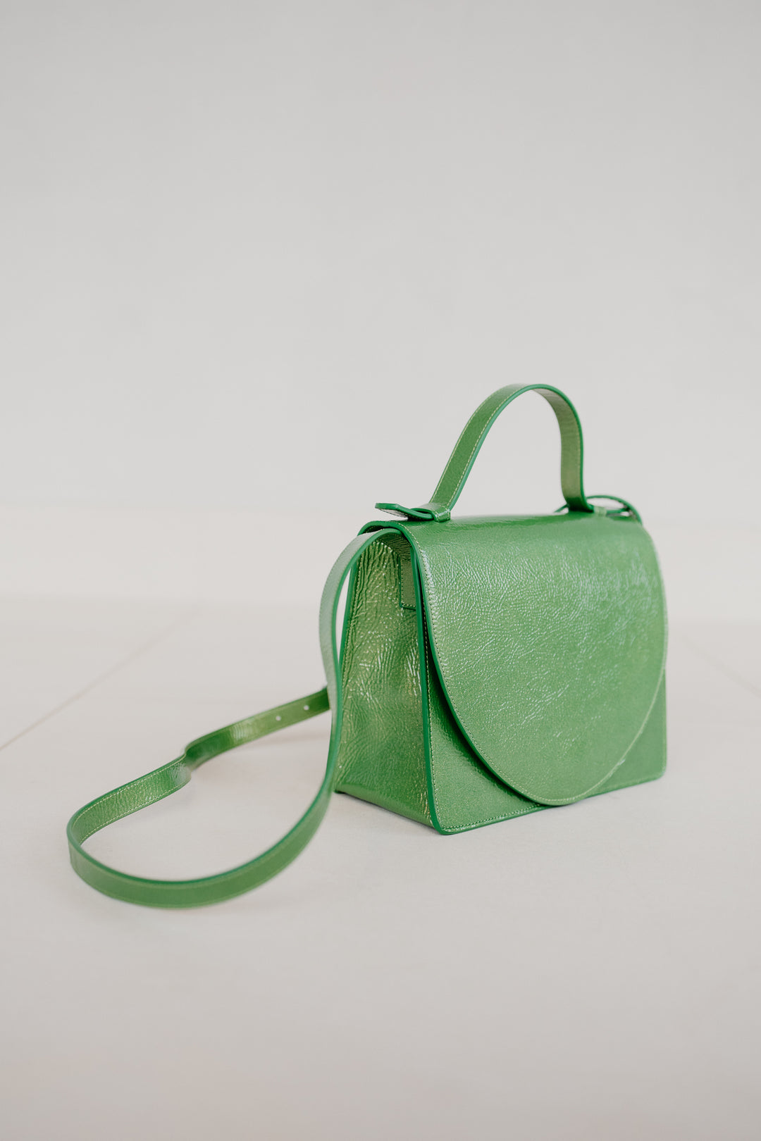 Mini Briefcase | Grass Stone