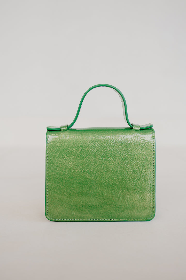 Micro Briefcase | Grass Stone