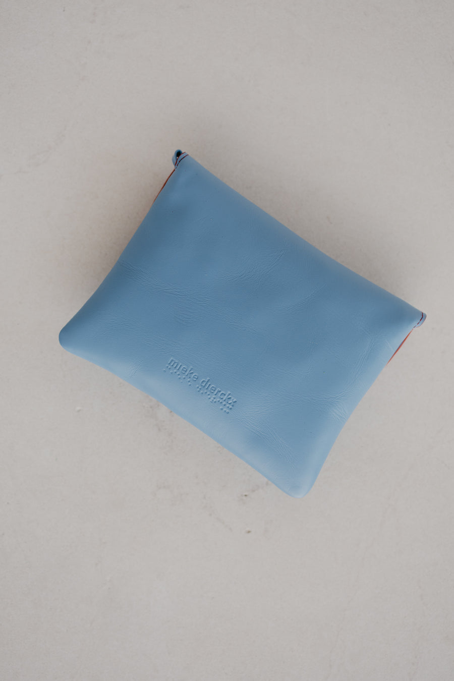 Bridal Collection | Mini Envelope Stitched Bleu Ciel / Red