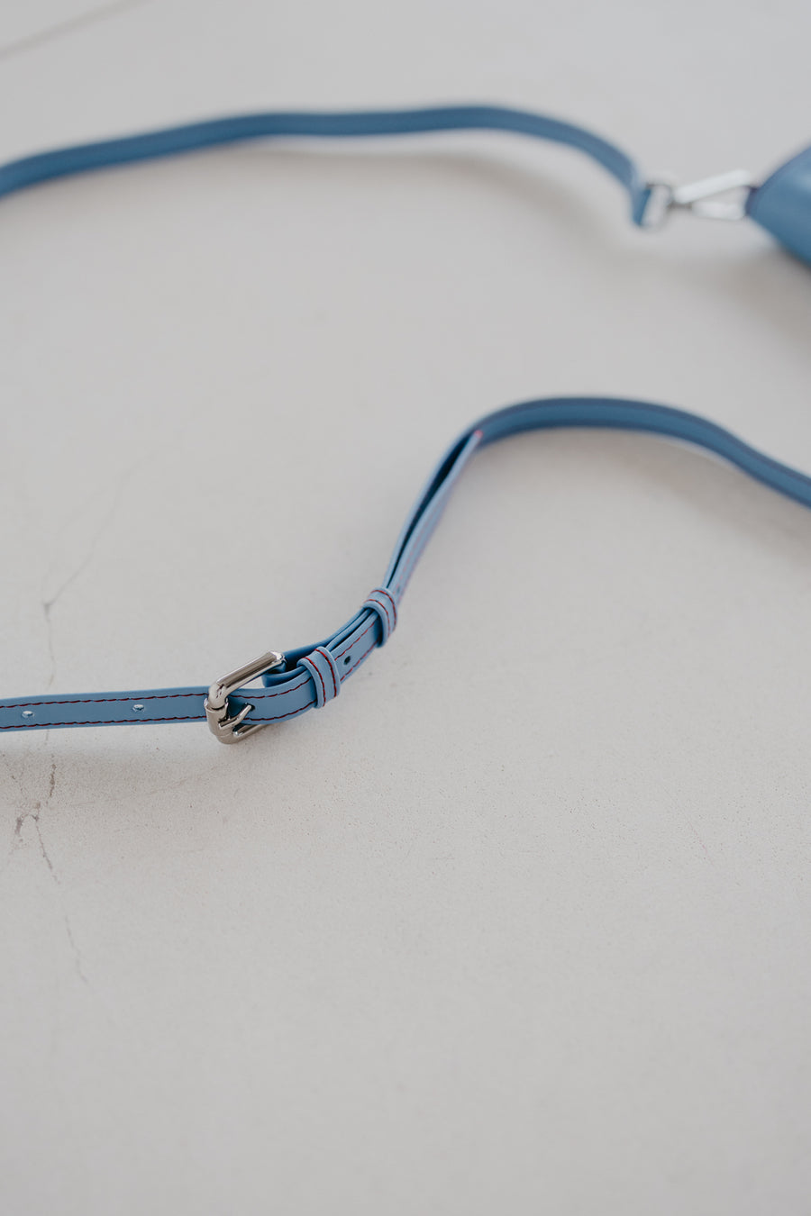 Bridal Collection | Mini Envelope Stitched Bleu Ciel / Red