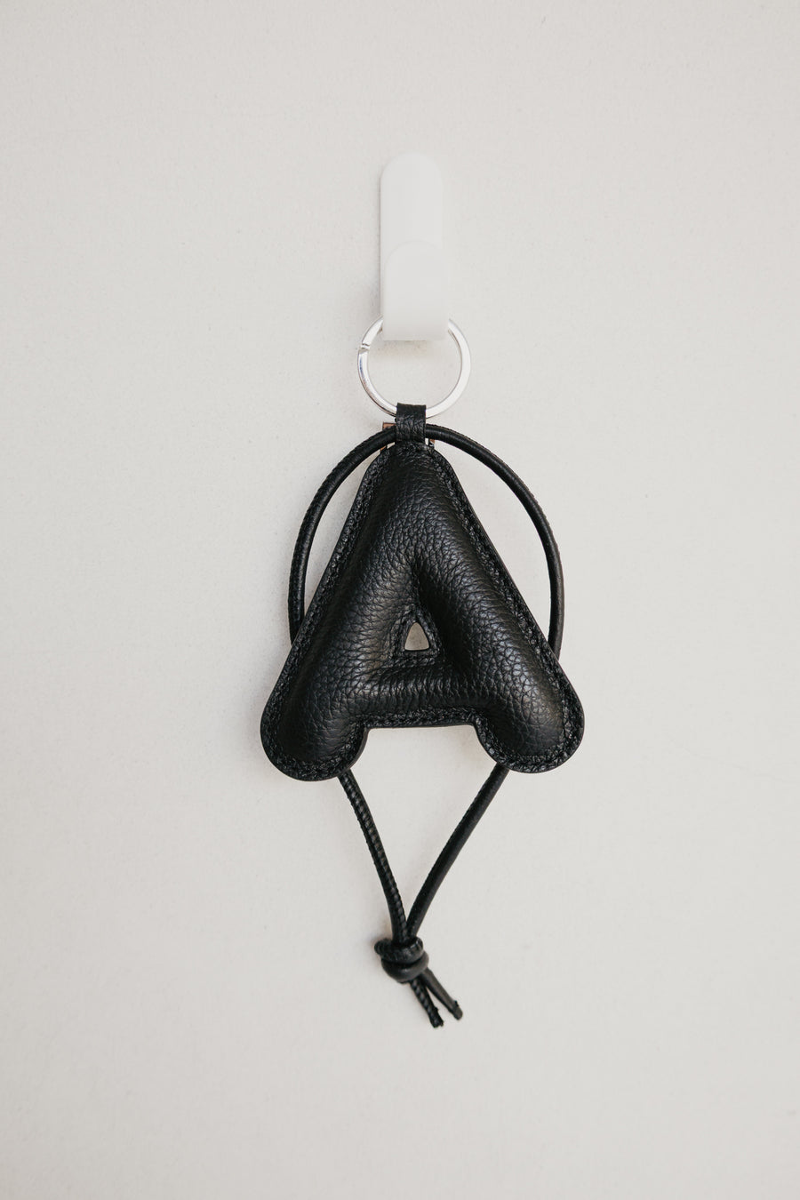 Alphabet Keychain | Black Structured