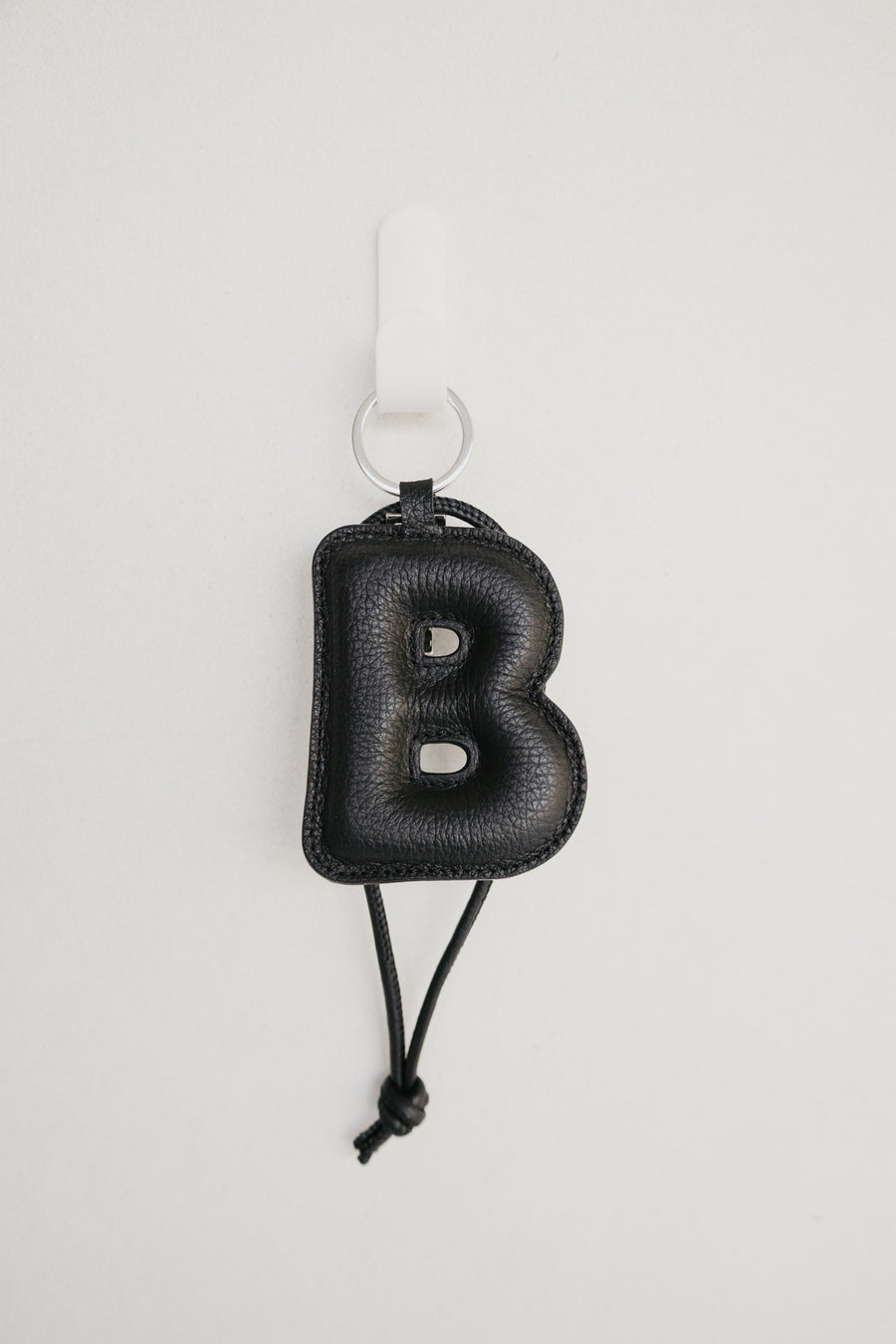 Alphabet Keychain | Black Structured