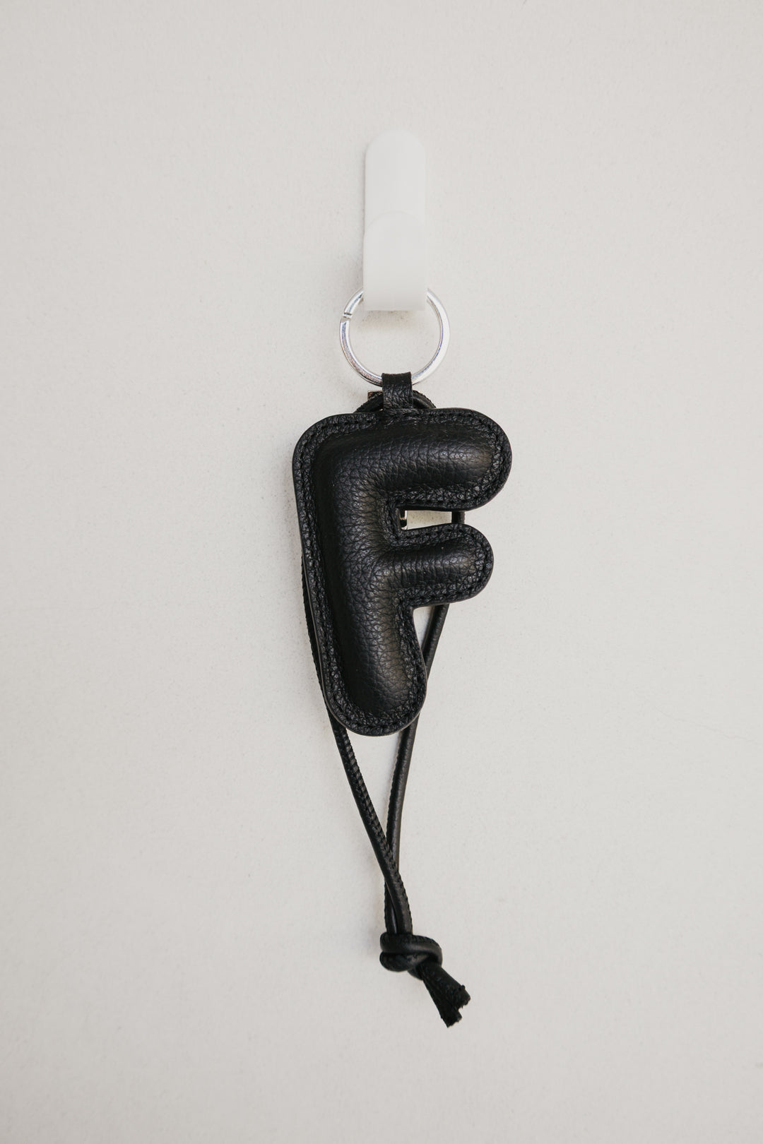 Alphabet Keychain | Black Structured
