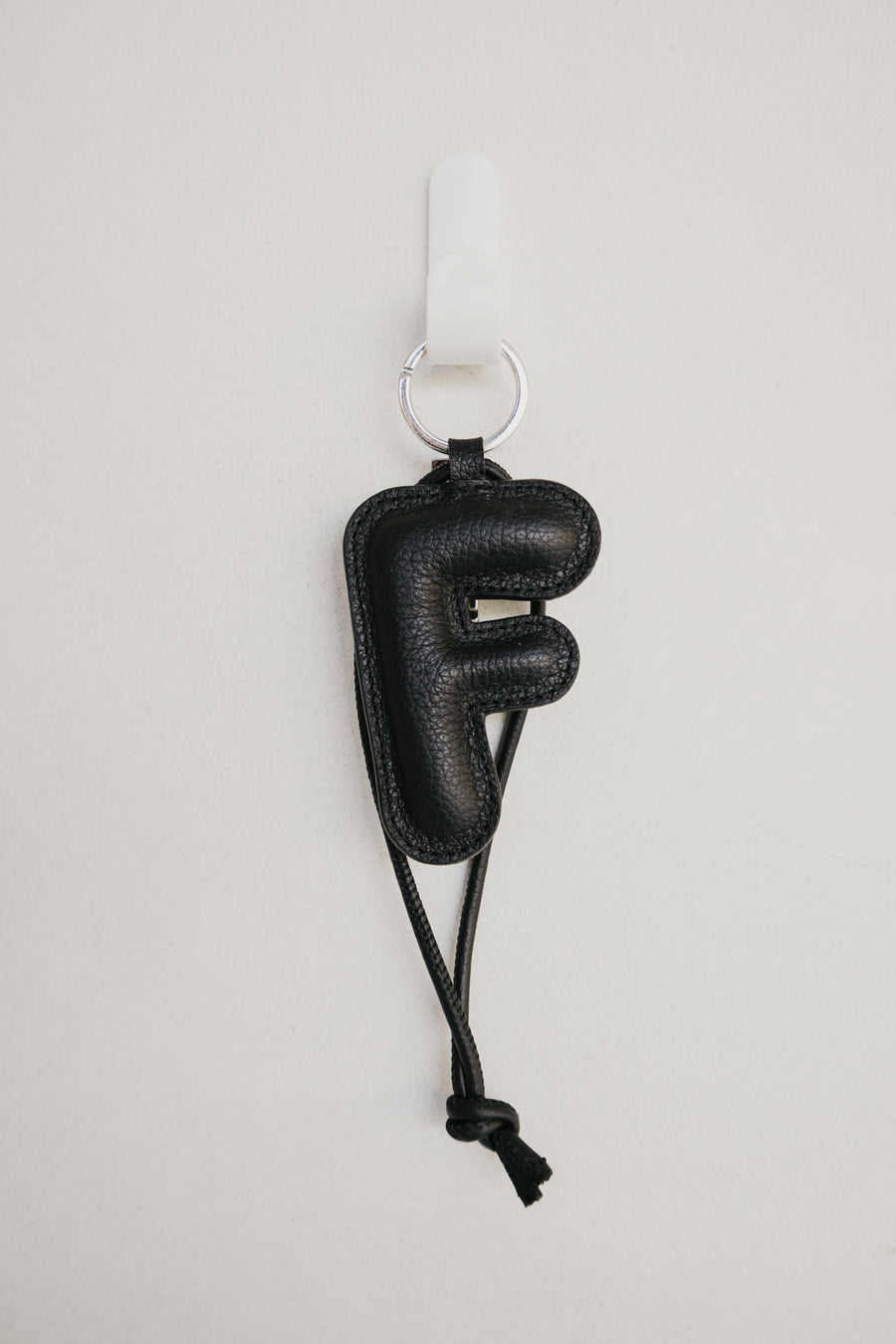 Alphabet Keychain | Black Structured