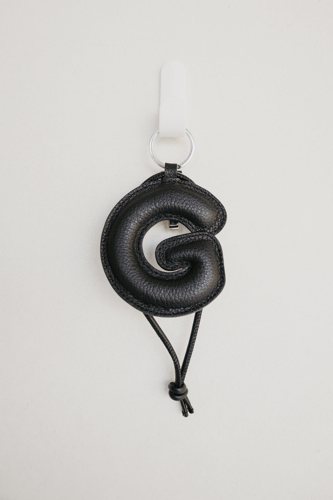 Alphabet Keychain | Black Structured