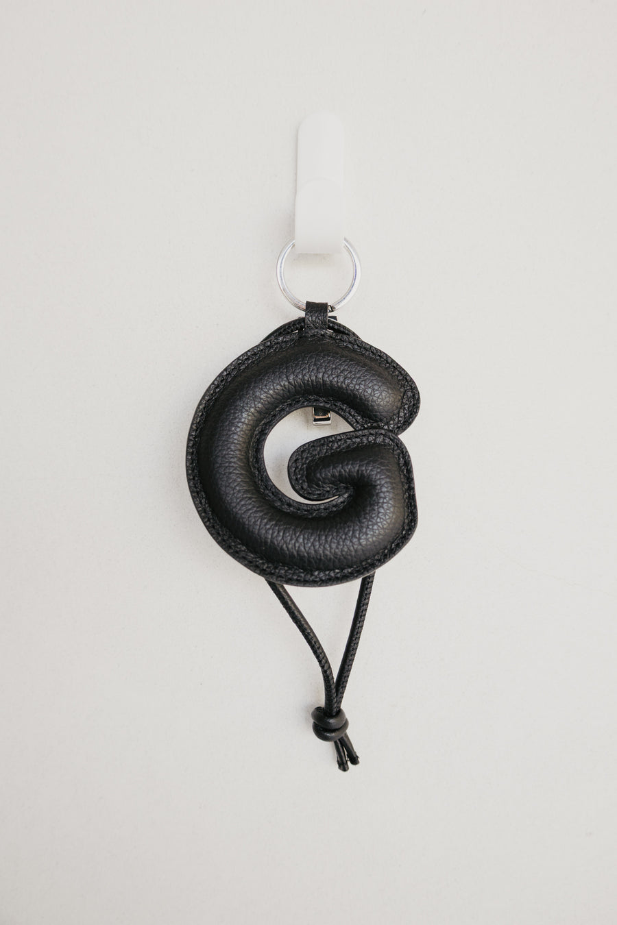 Alphabet Keychain | Black Structured