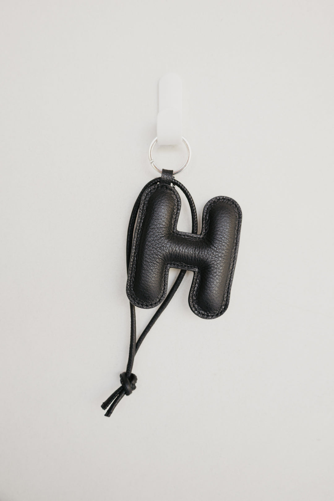 Alphabet Keychain | Black Structured