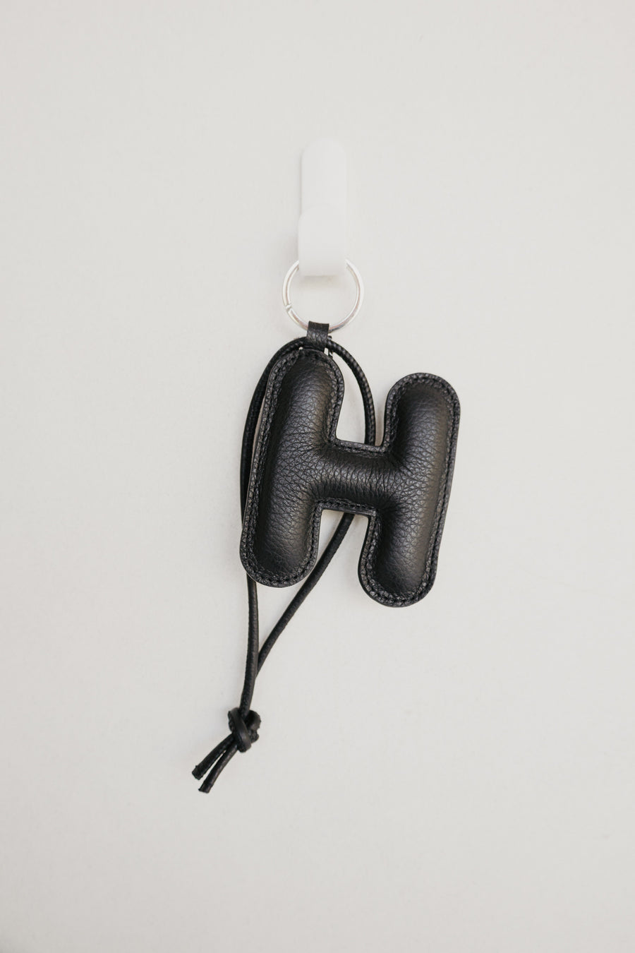 Alphabet Keychain | Black Structured