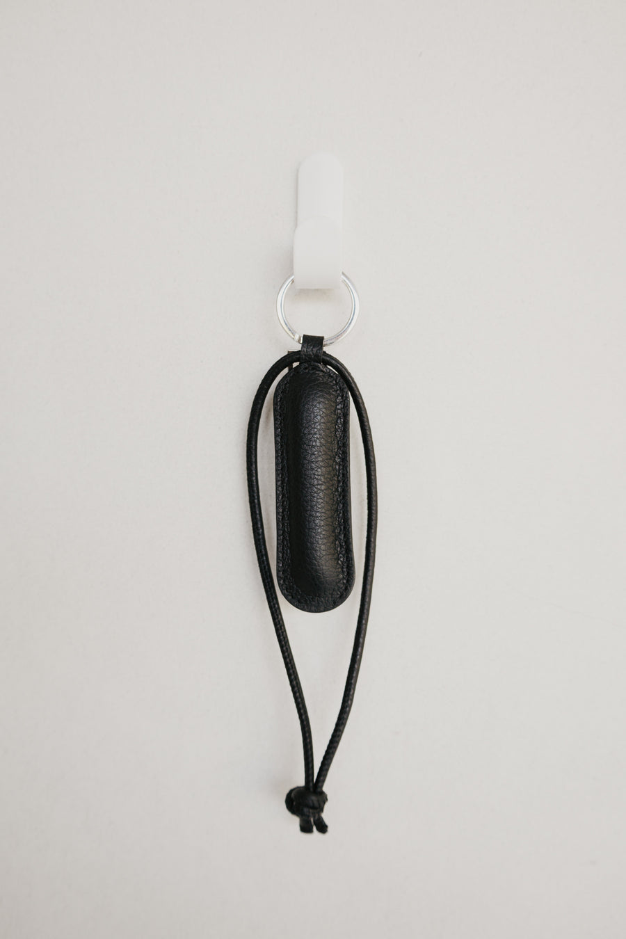 Alphabet Keychain | Black Structured