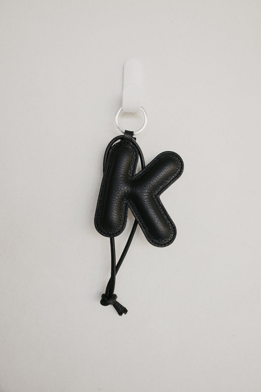 Alphabet Keychain | Black Structured
