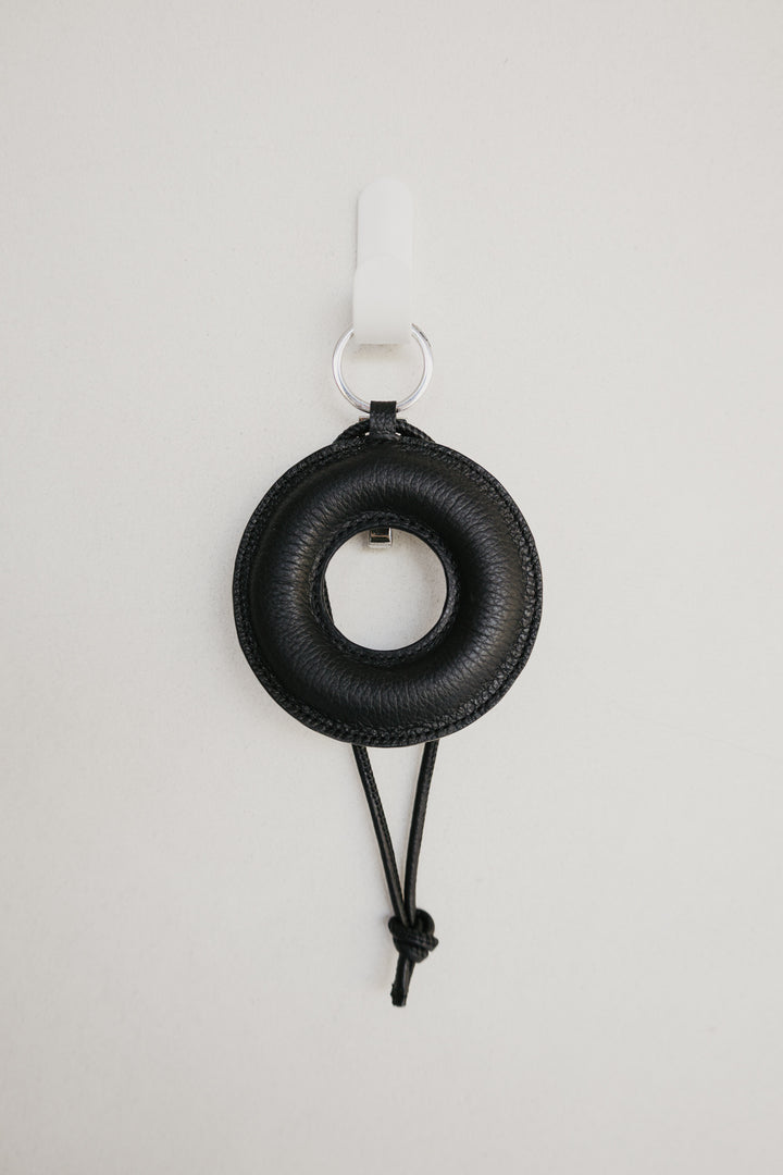 Alphabet Keychain | Black Structured