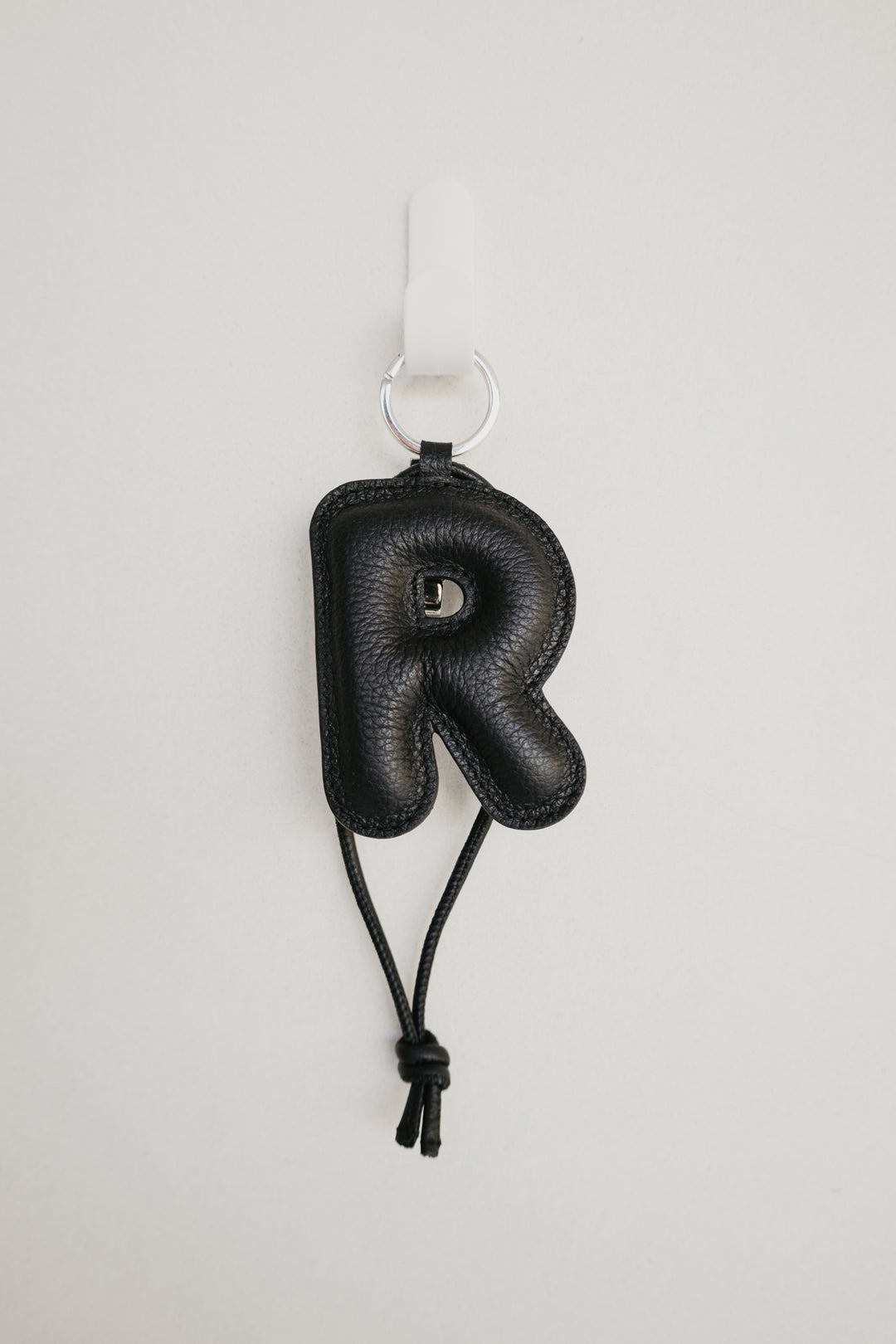 Alphabet Keychain | Black Structured
