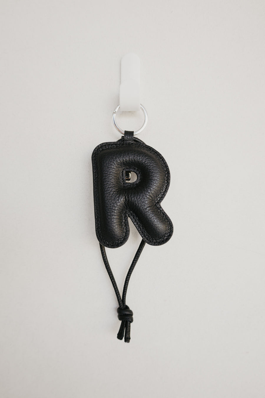 Alphabet Keychain | Black Structured
