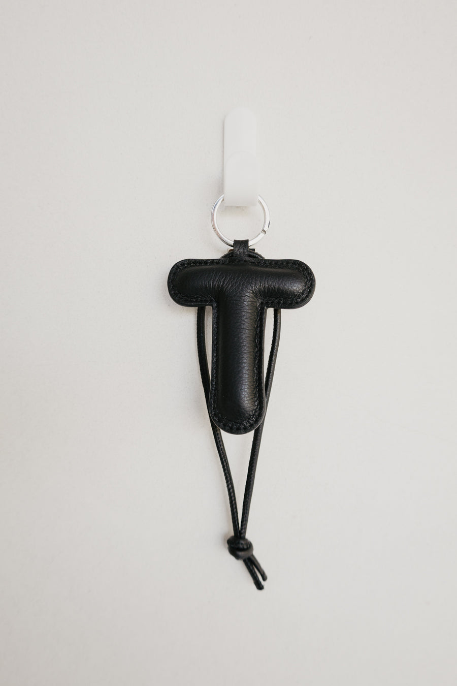 Alphabet Keychain | Black Structured