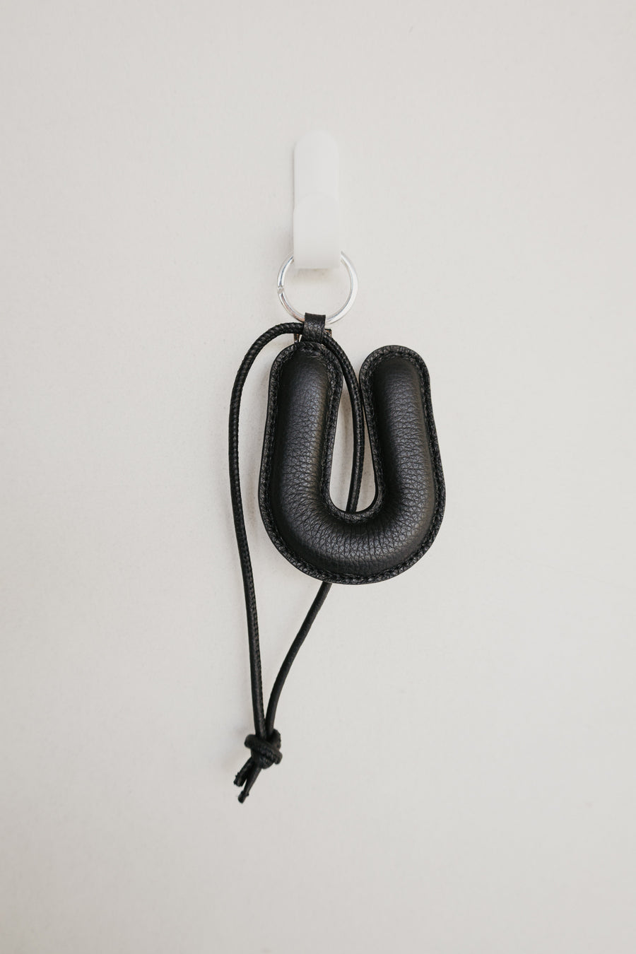 Alphabet Keychain | Black Structured