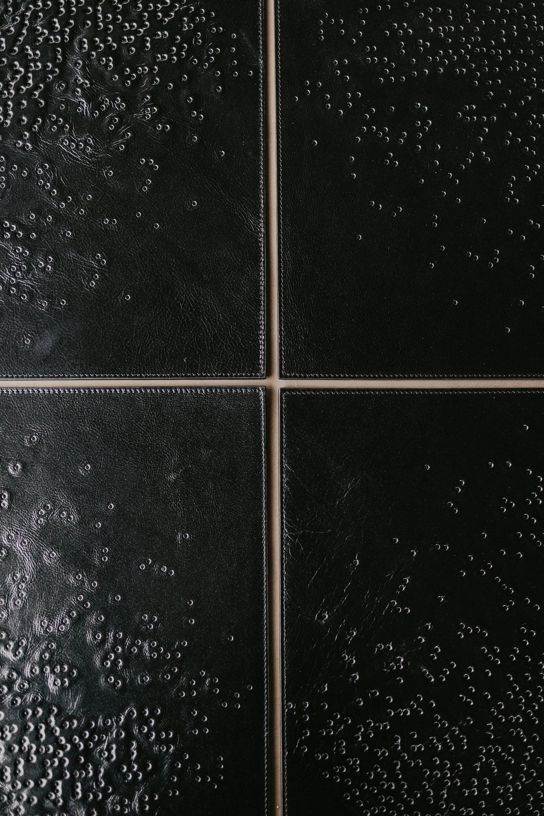 Placemat Set (4) Dots | Basalt