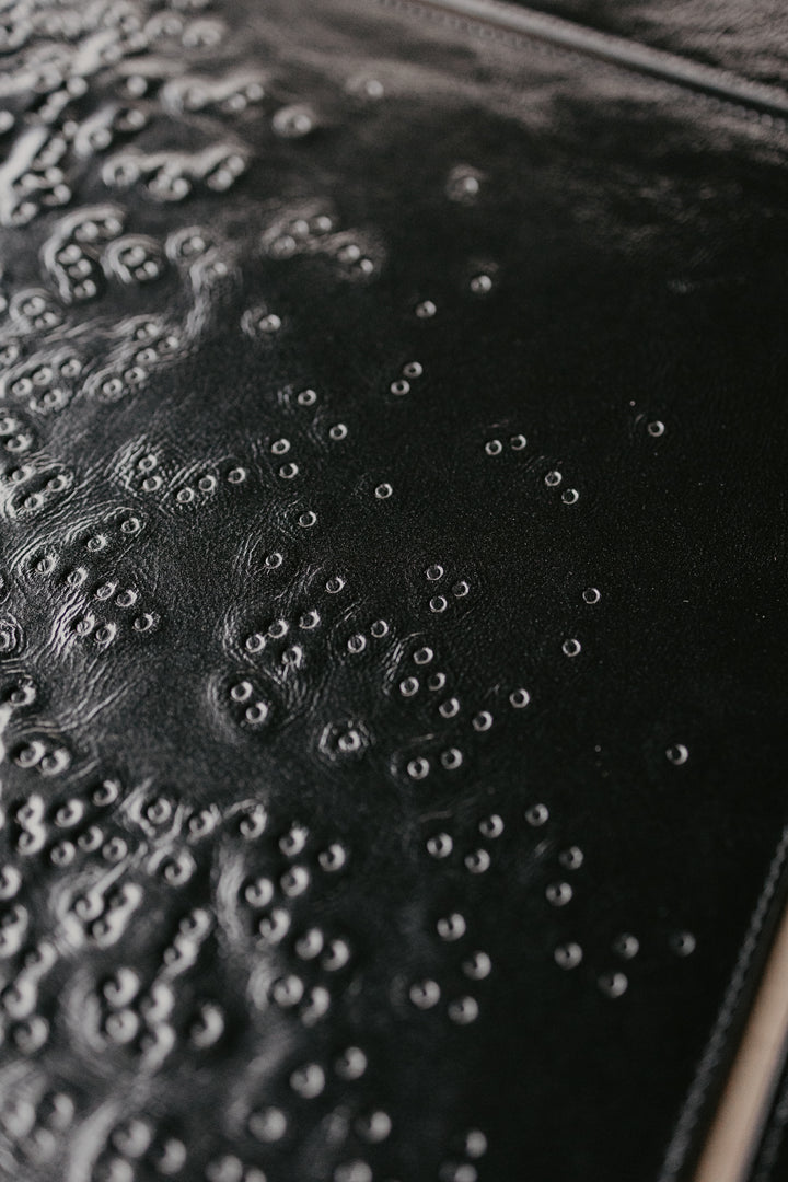 Placemat Set (4) Dots | Basalt