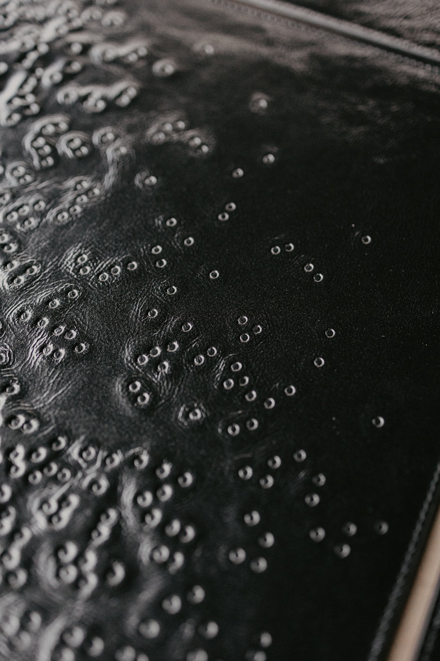 Placemat Set (4) Dots | Basalt