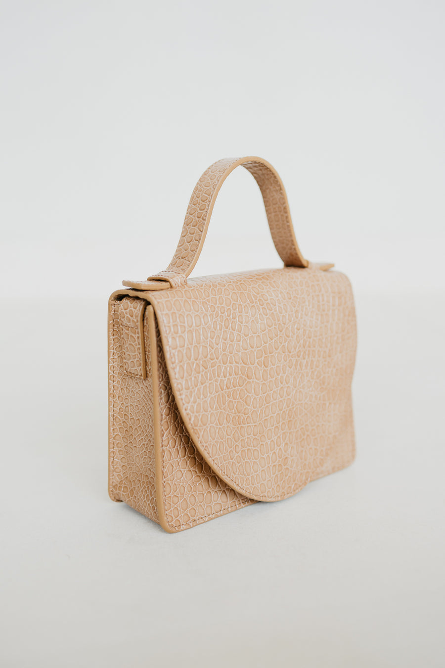 Micro Briefcase | Lecce Little Croco