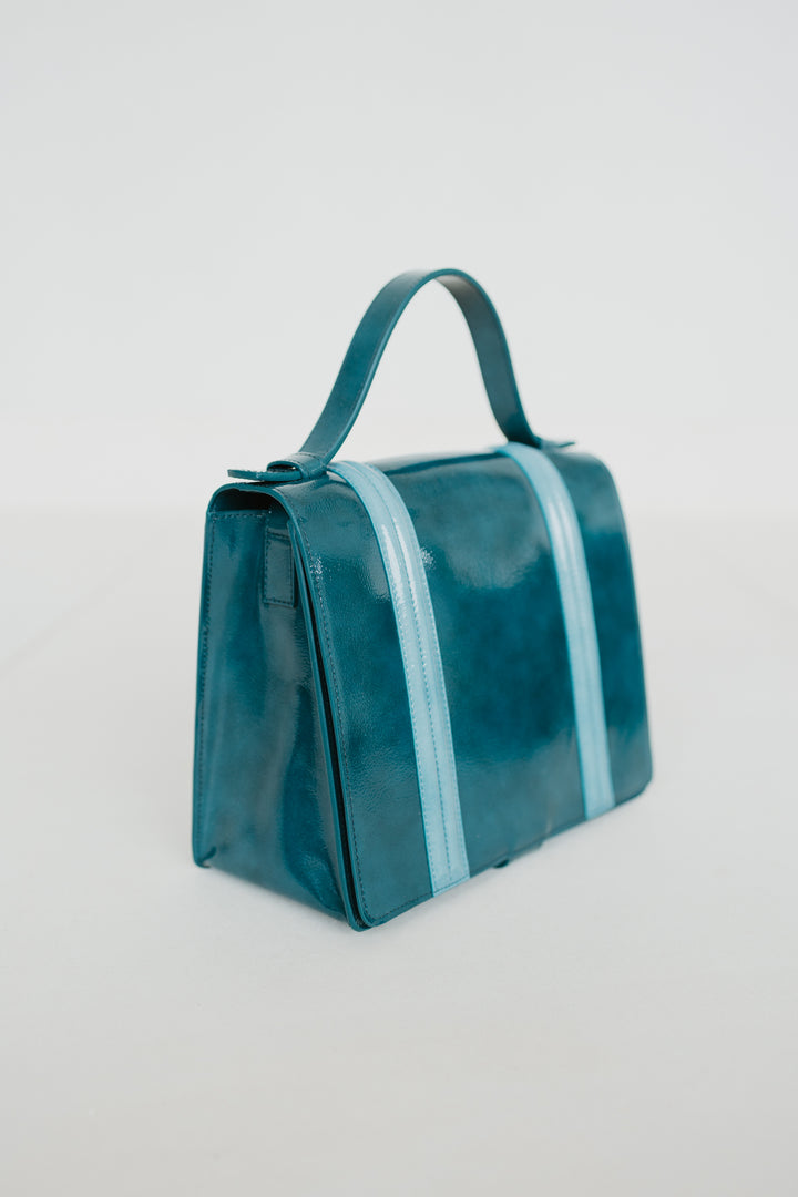 Mini Briefcase Doublé | Combi Brindisi / Bari Stone