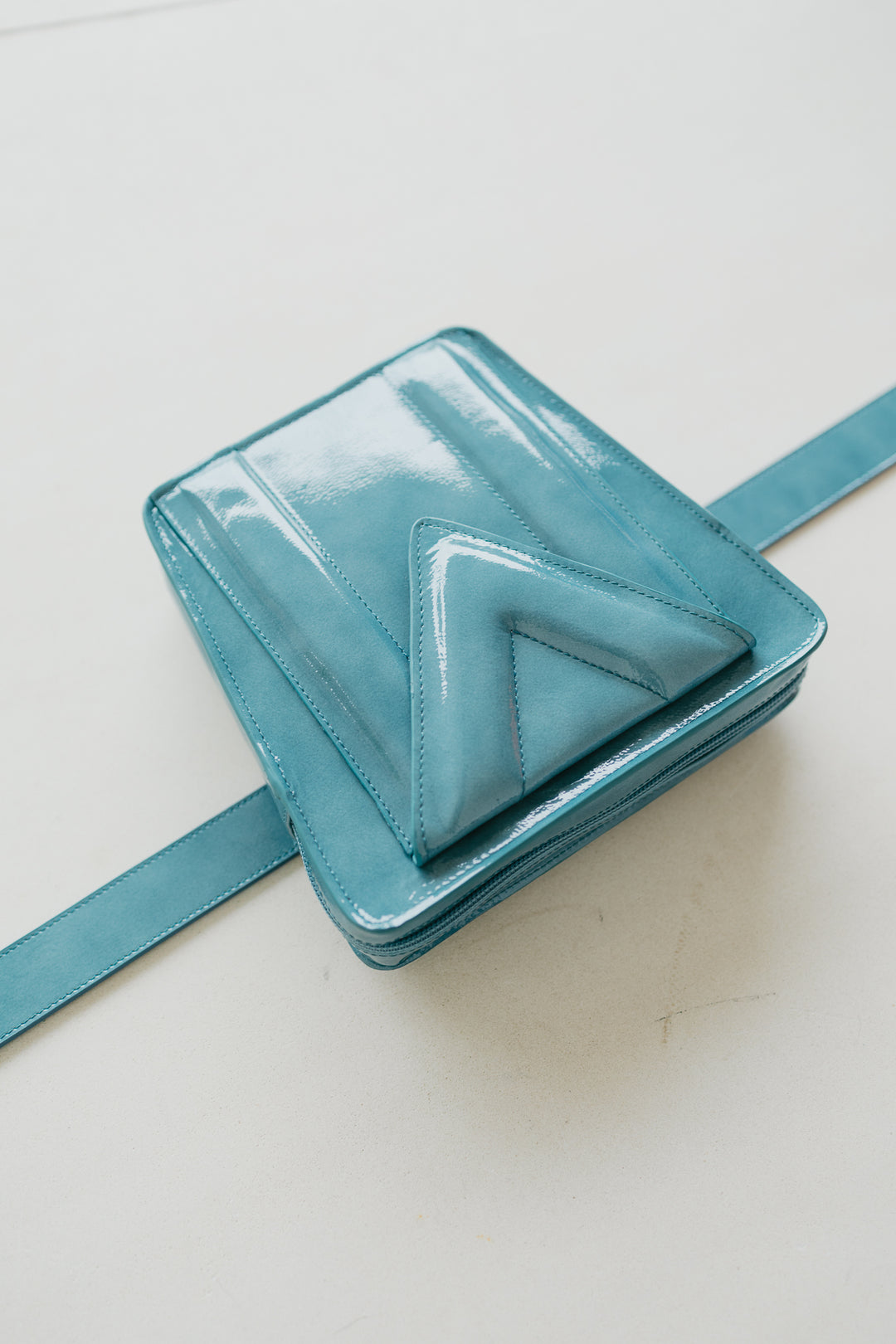 Belt Bag: Belt XL Bari Stone + Trapezium M Bari Stone