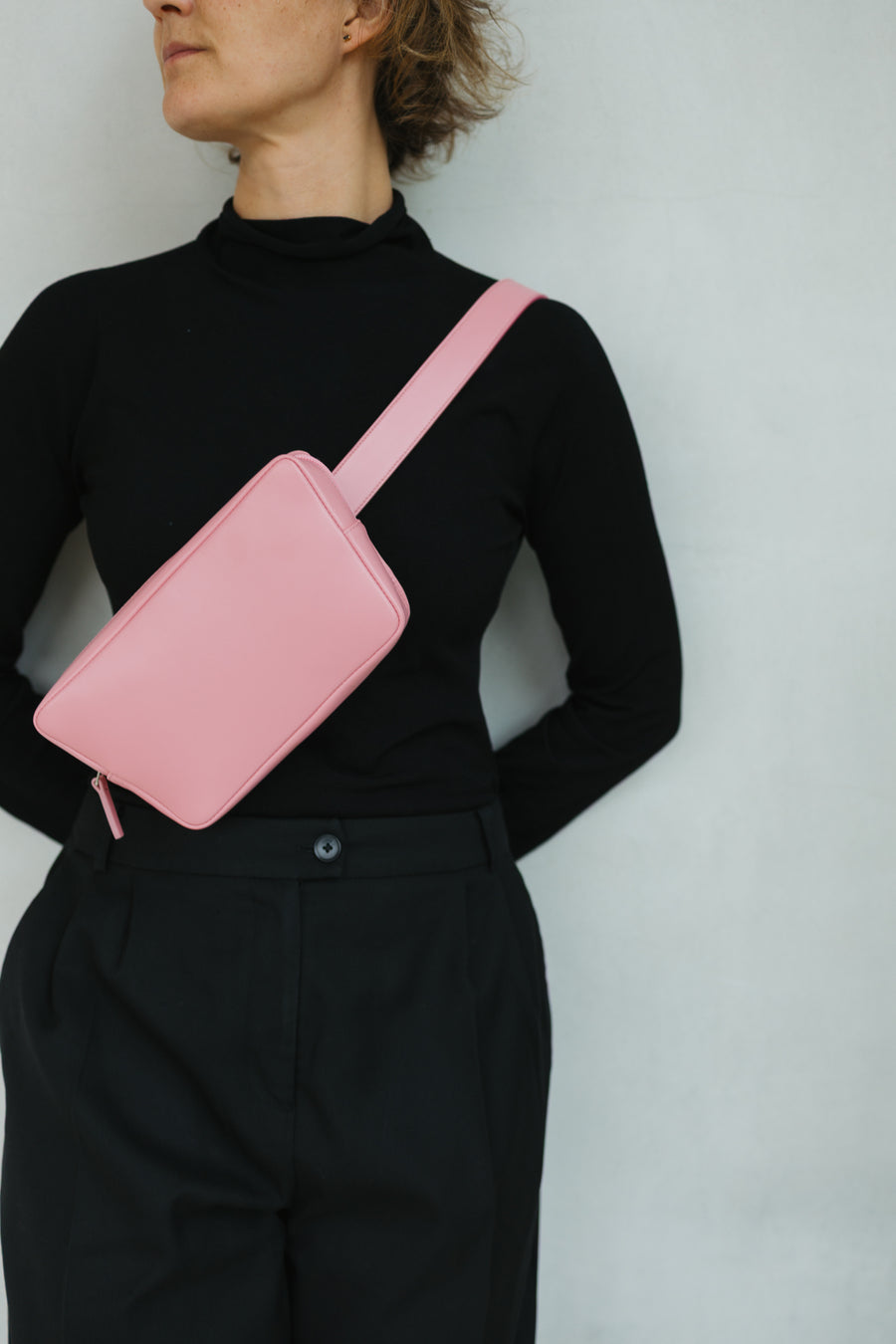Belt Bag: Belt XL Bubblegum + Trapezium Bubblegum