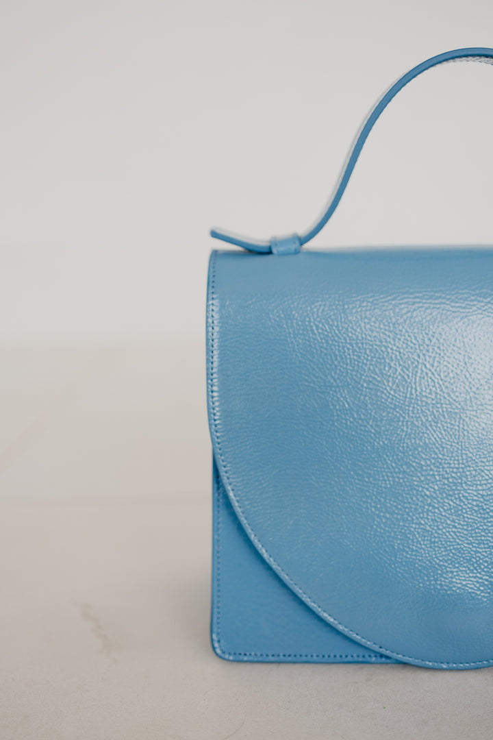 Mini Briefcase | Bleu Ciel Stone