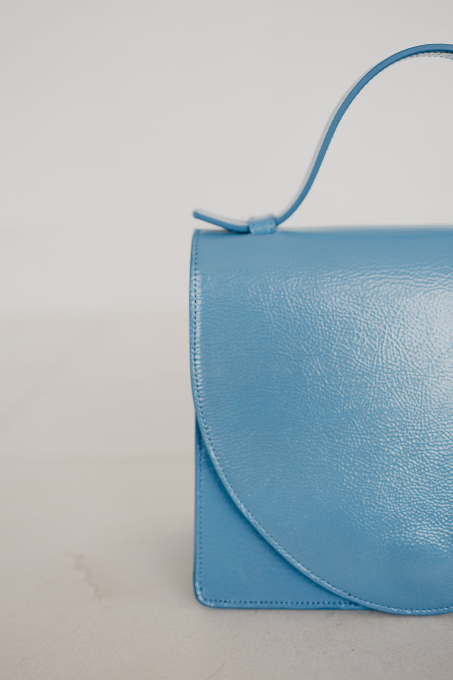 Mini Briefcase | Bleu Ciel Stone