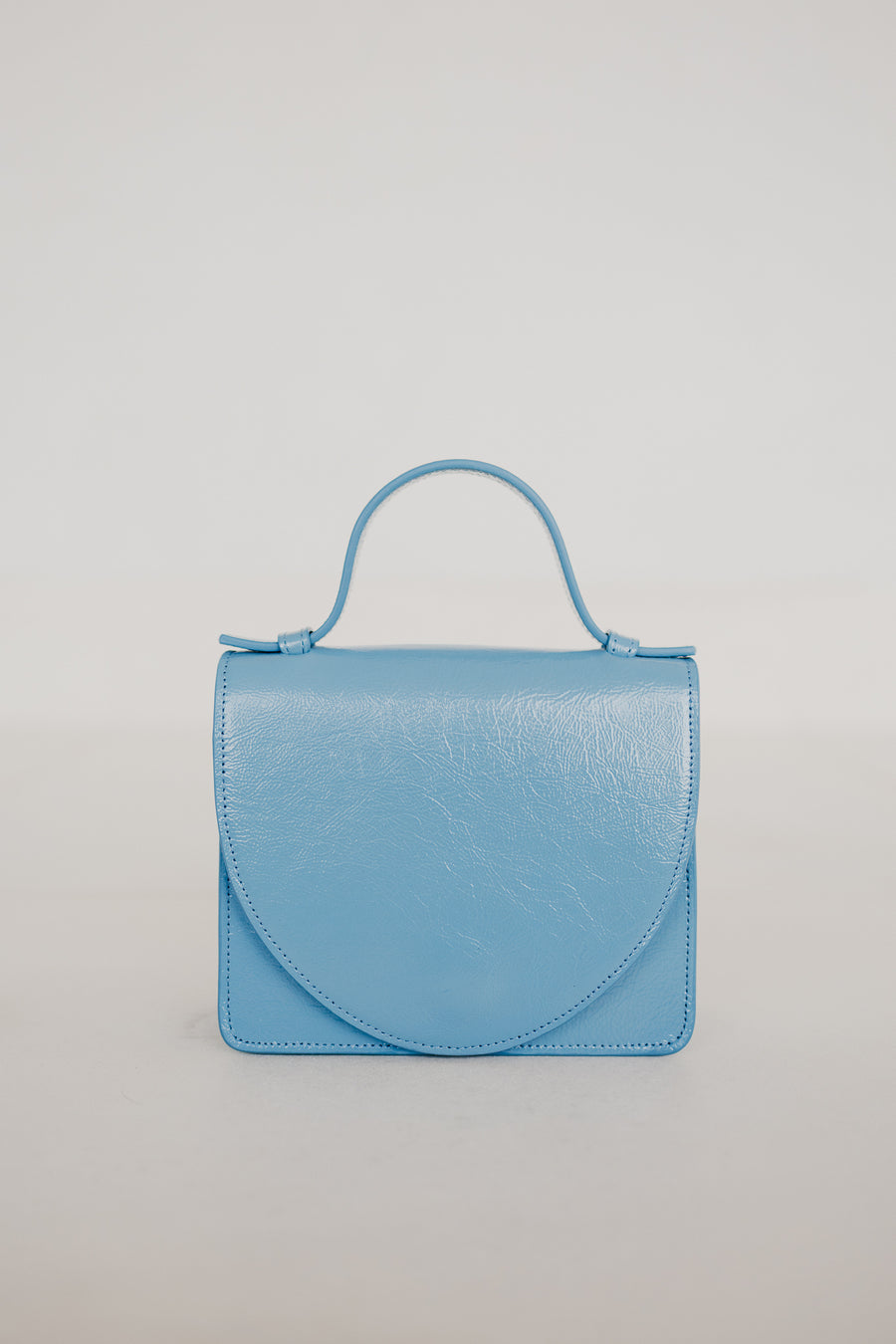 Micro Briefcase | Bleu Ciel Stone