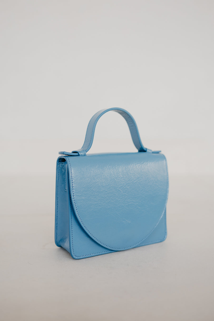 Micro Briefcase | Bleu Ciel Stone