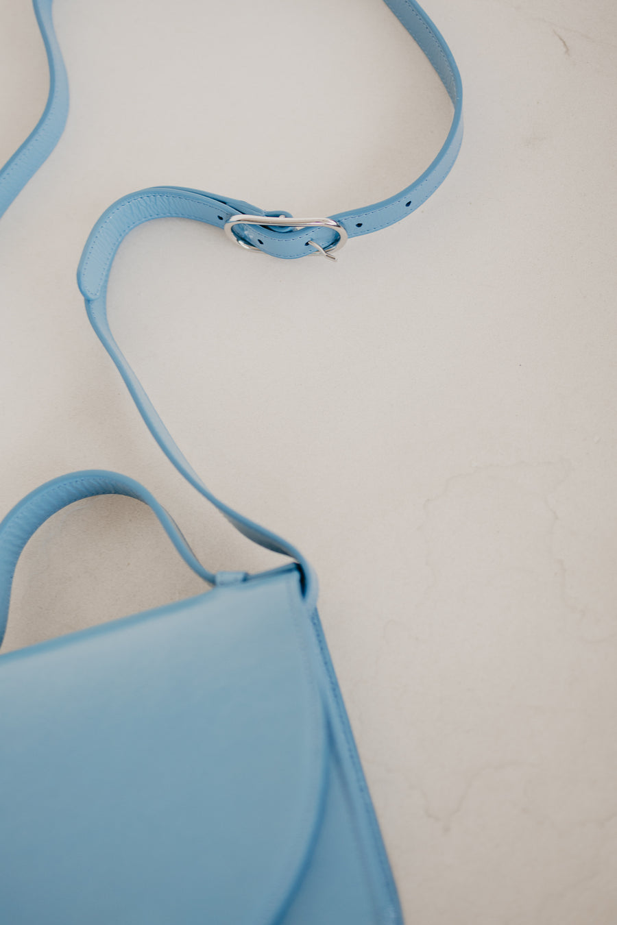 Micro Briefcase | Bleu Ciel Stone