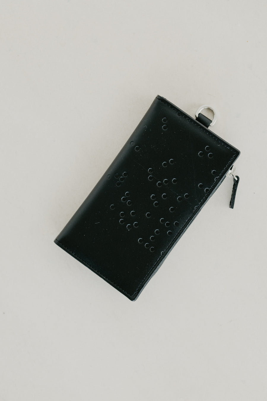 Cardholder Zip Dots | Black