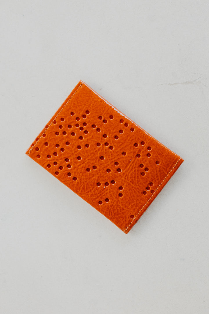 Cardholder Dots | Garnet