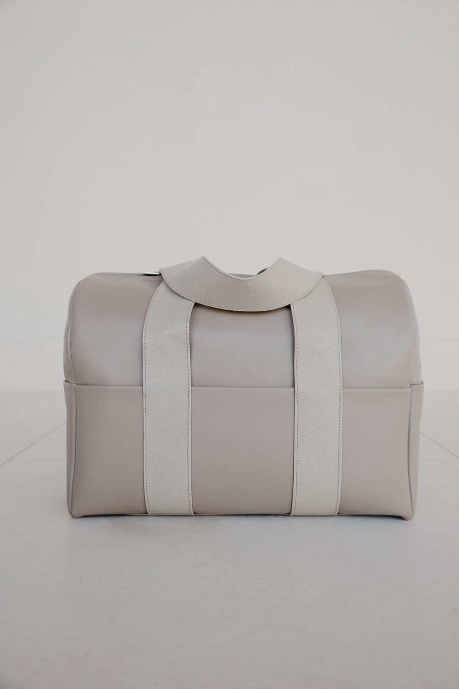 Sac Bowling XL | Taupe / Snake