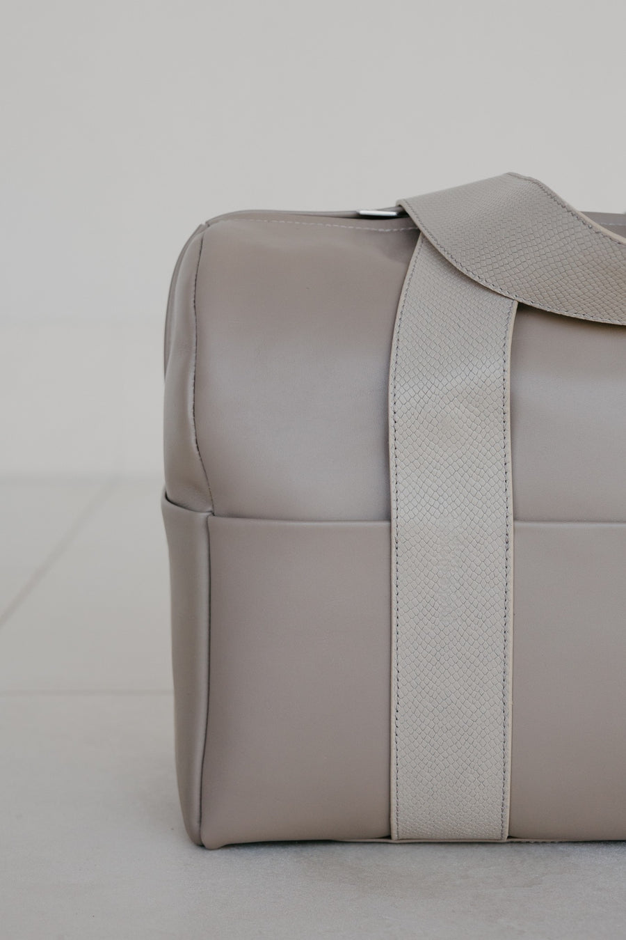 Sac Bowling XL | Taupe / Snake