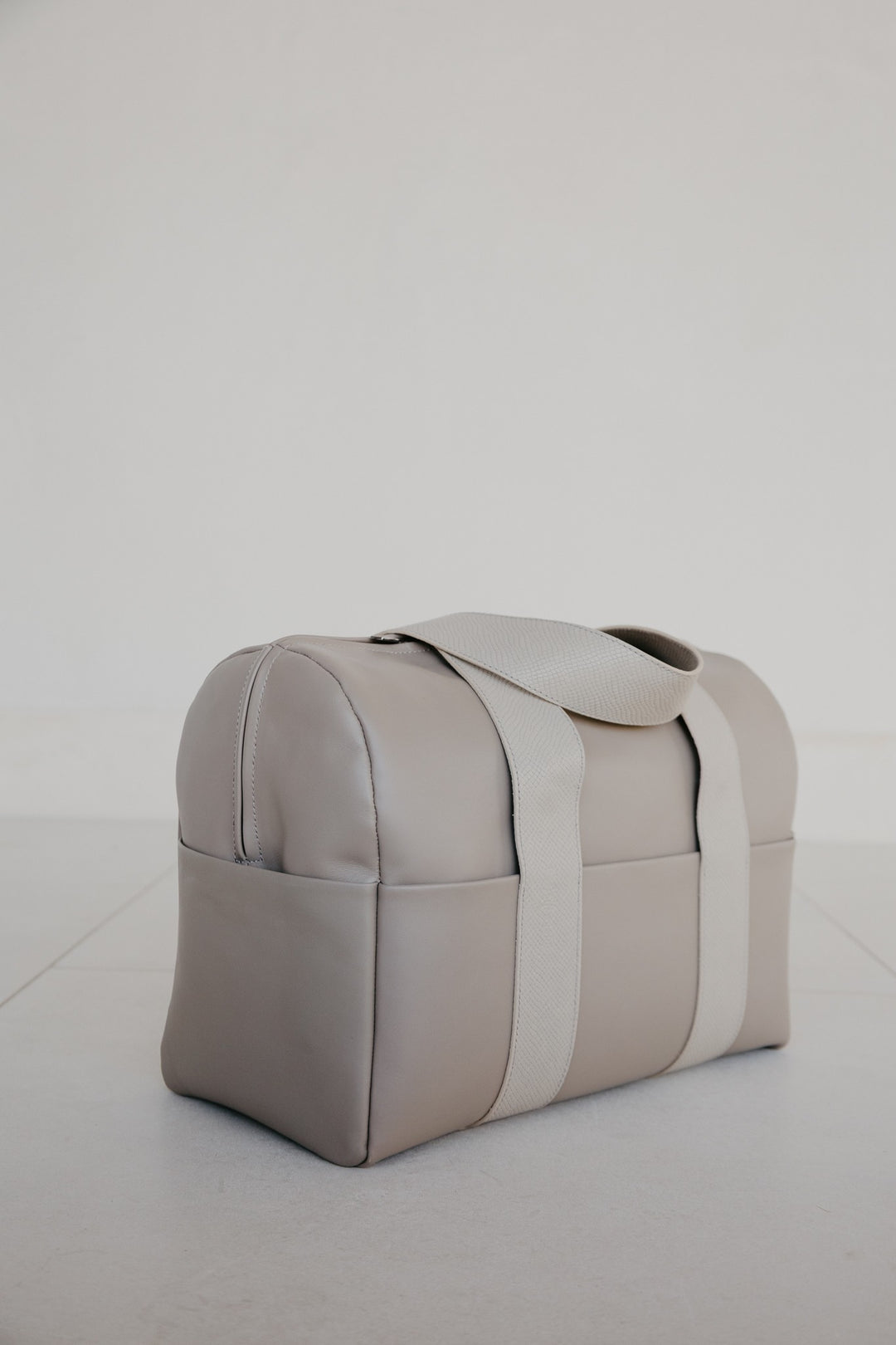 Sac Bowling XL | Taupe / Snake