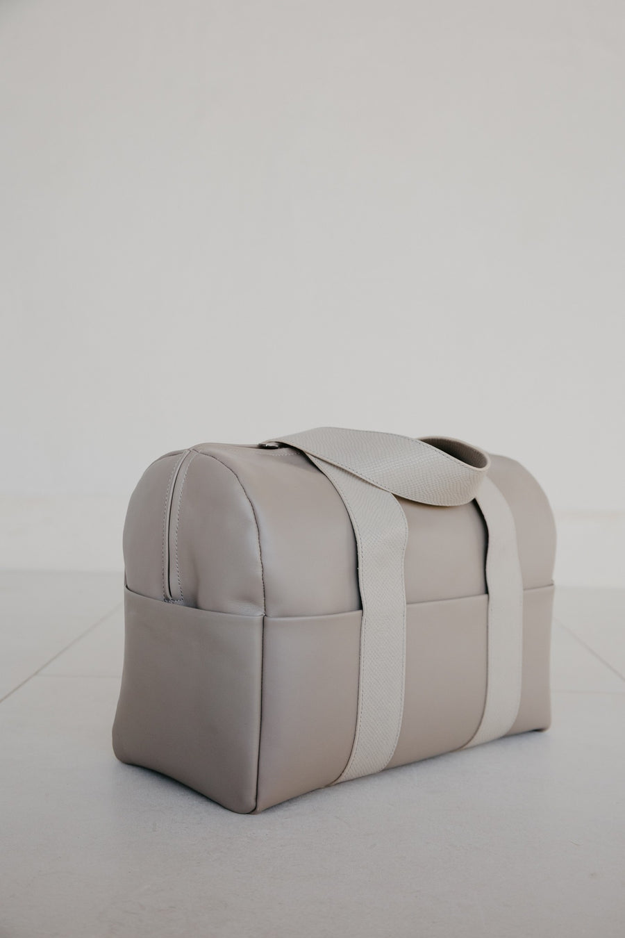 Sac Bowling XL | Taupe / Snake