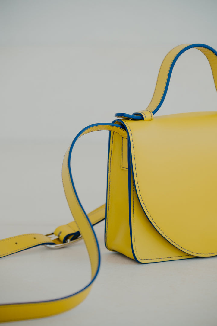 Westel Bag | Micro Briefcase Yellow