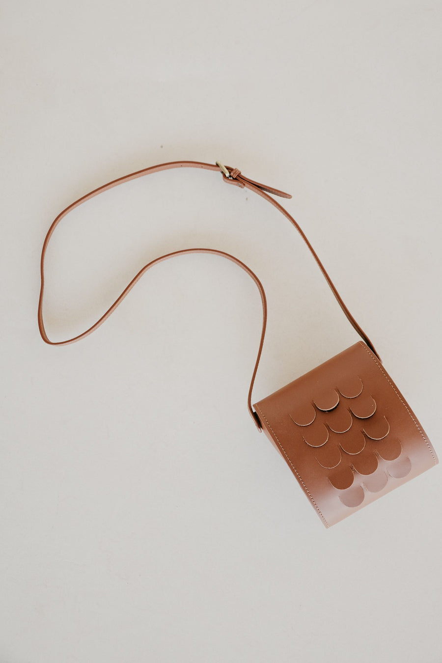 Mini-écailles | Cognac foncé