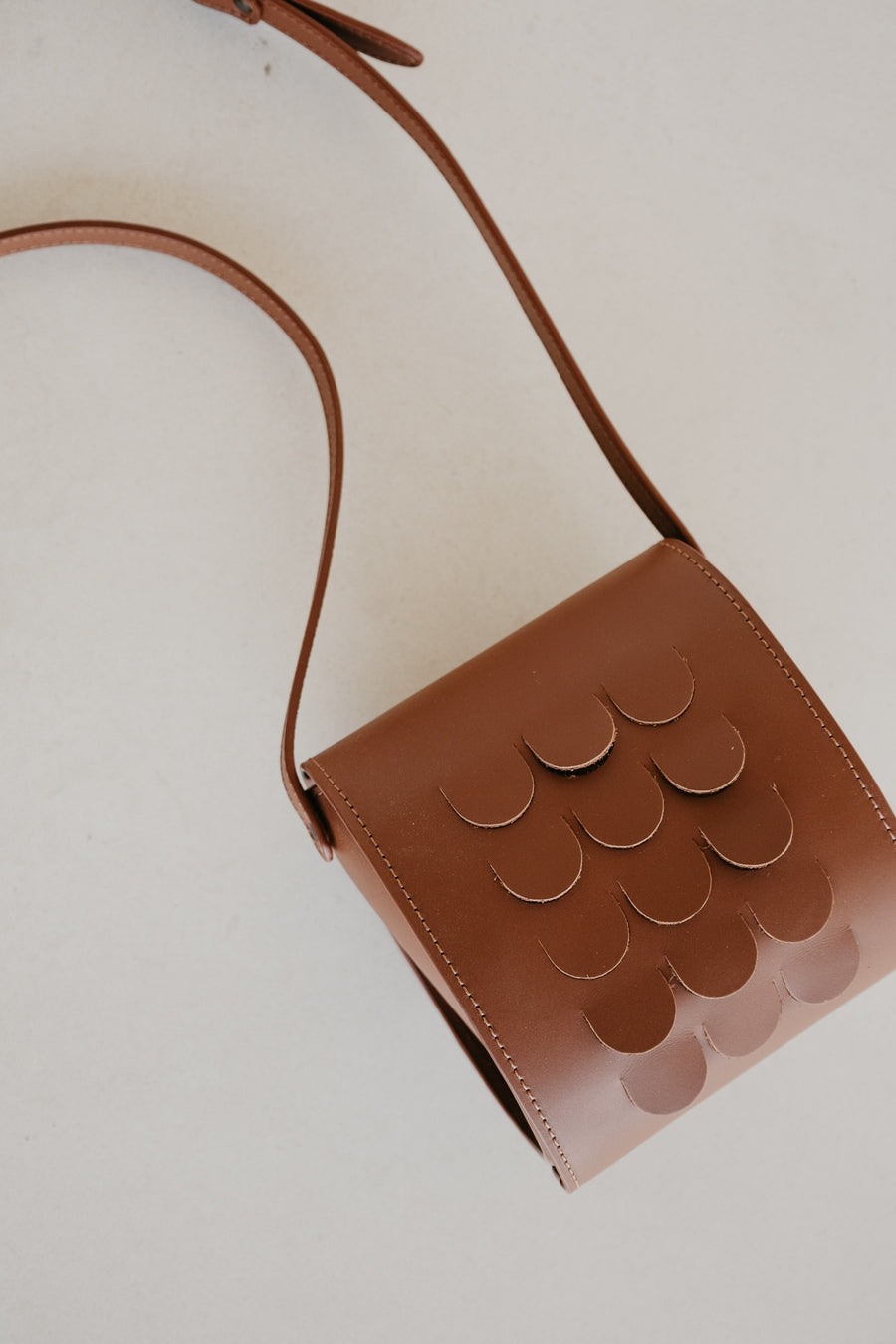 Mini-écailles | Cognac foncé