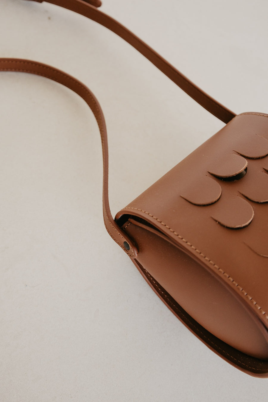 Mini-écailles | Cognac foncé