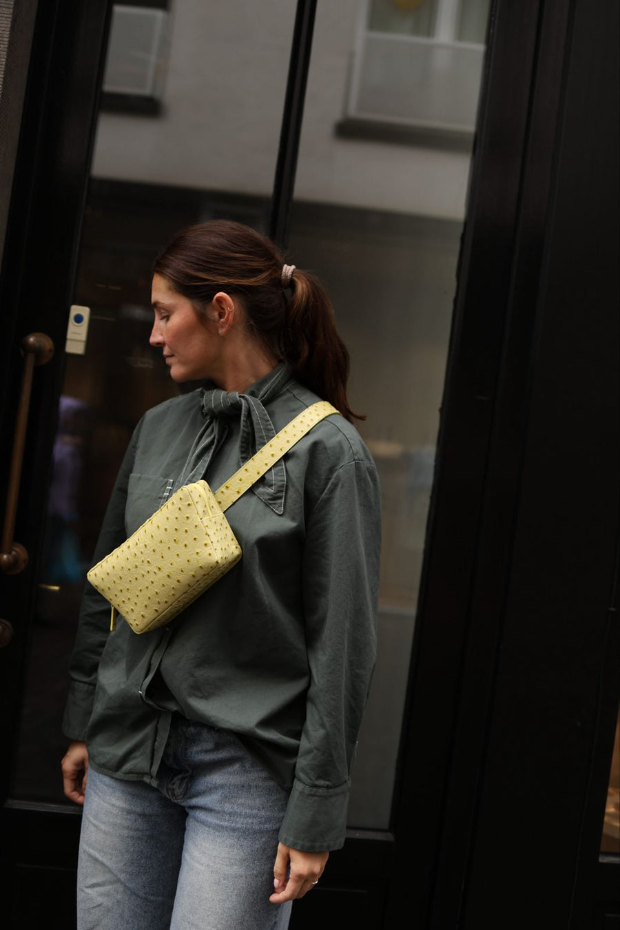 Belt Bag: The Belt XL Trapani Struzzo + Trapezium Trapani Struzzo