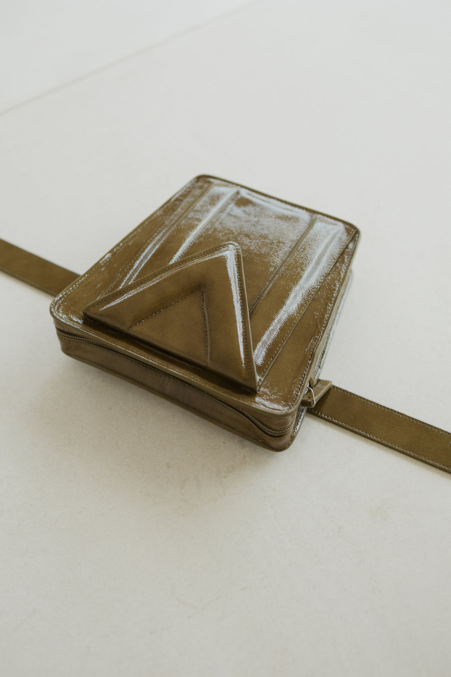 Belt Bag: Belt XL Pantelleria Stone + Trapezium M Pantelleria Stone