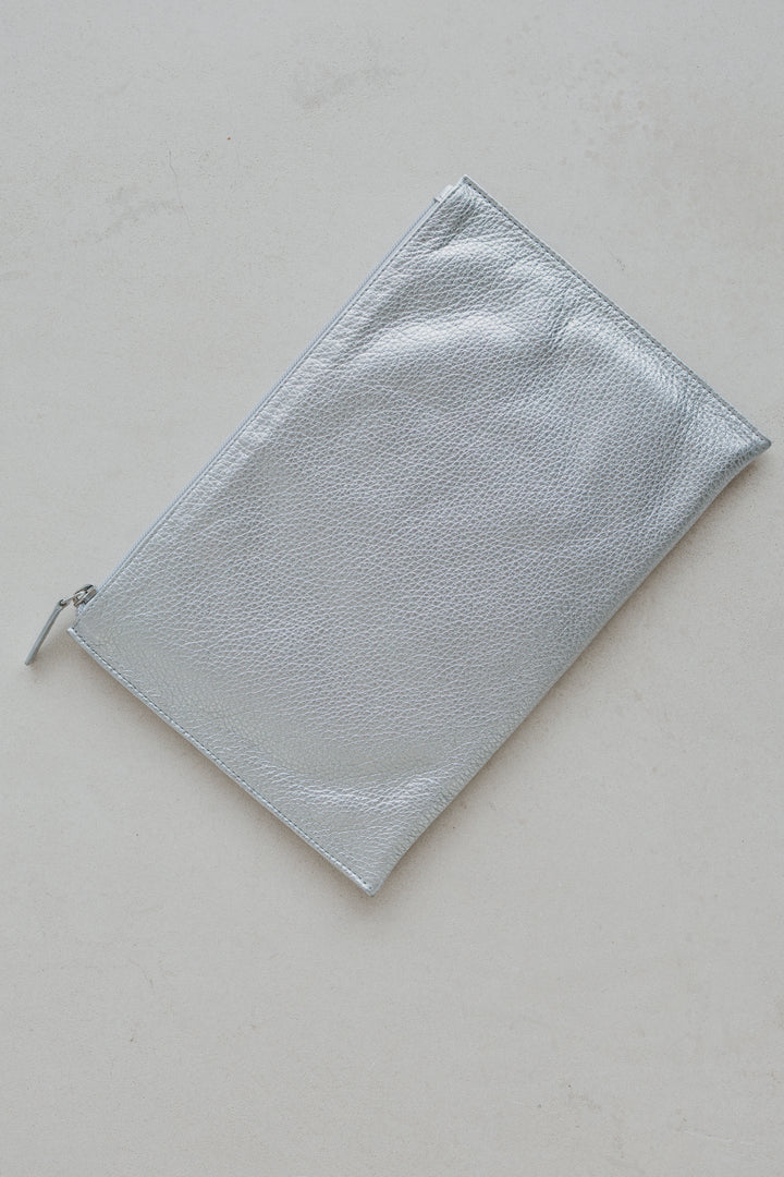 Bridal Collection | Zip Clutch Argent
