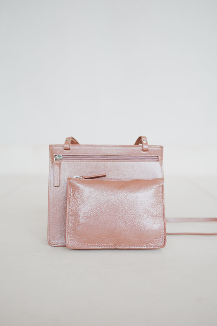 Double Pouch | Rose Stone