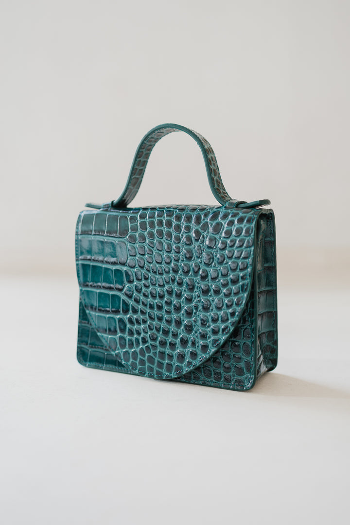 Micro Briefcase | Monopoli Croco