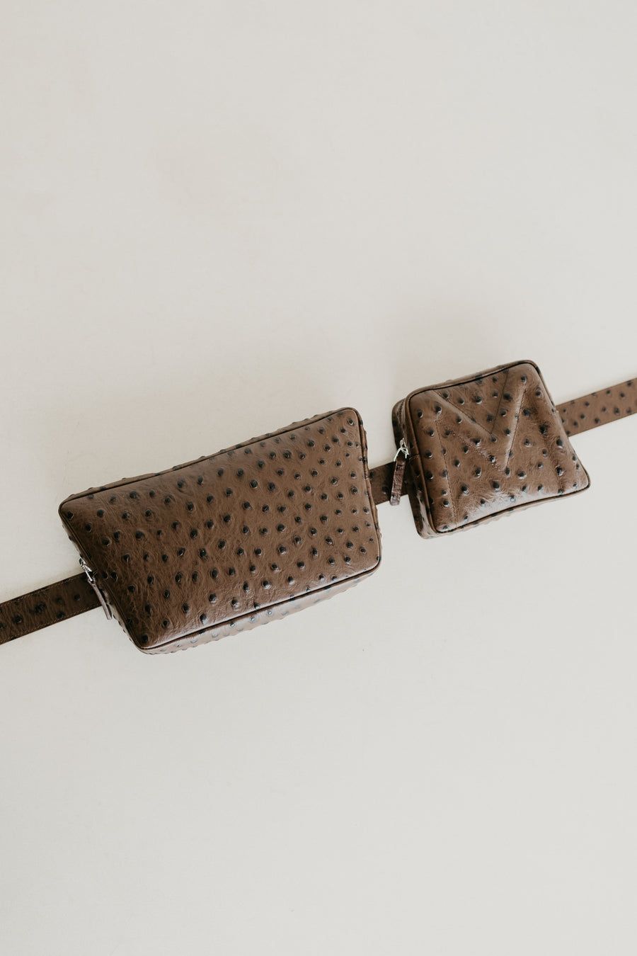Belt Bag: The Belt XL Etna Struzzo + Trapezium Etna Struzzo + Pastille Belt Etna Struzzo