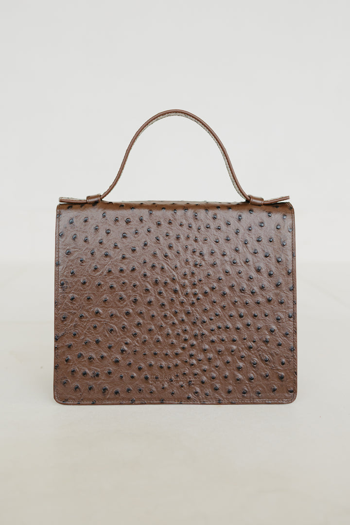 Mini Briefcase | Etna Struzzo