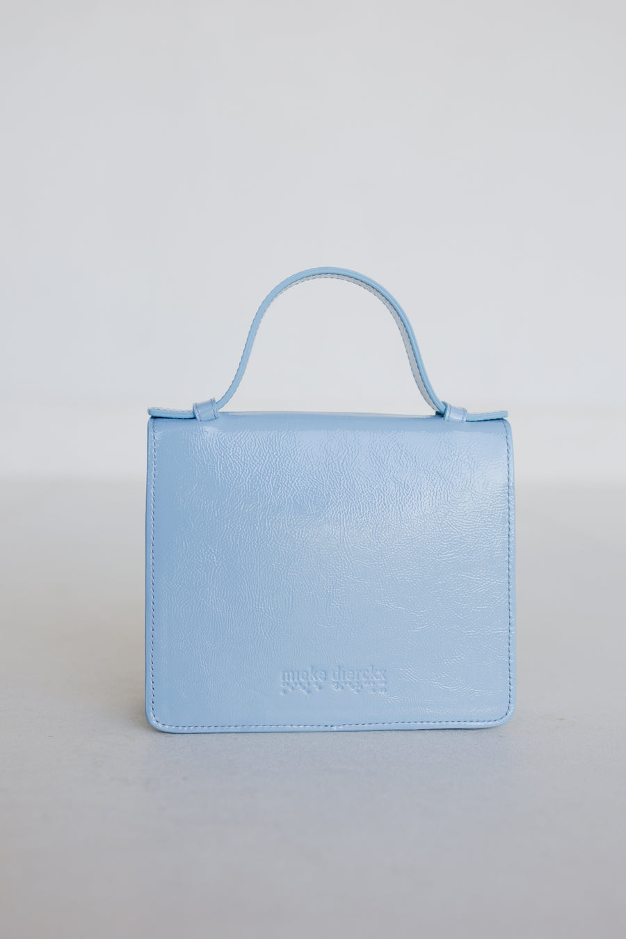 Micro Briefcase | Ice Blue Stone