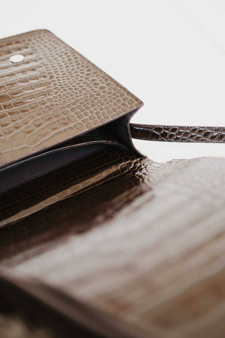 Midi Briefcase 2.0 | Siena Croco